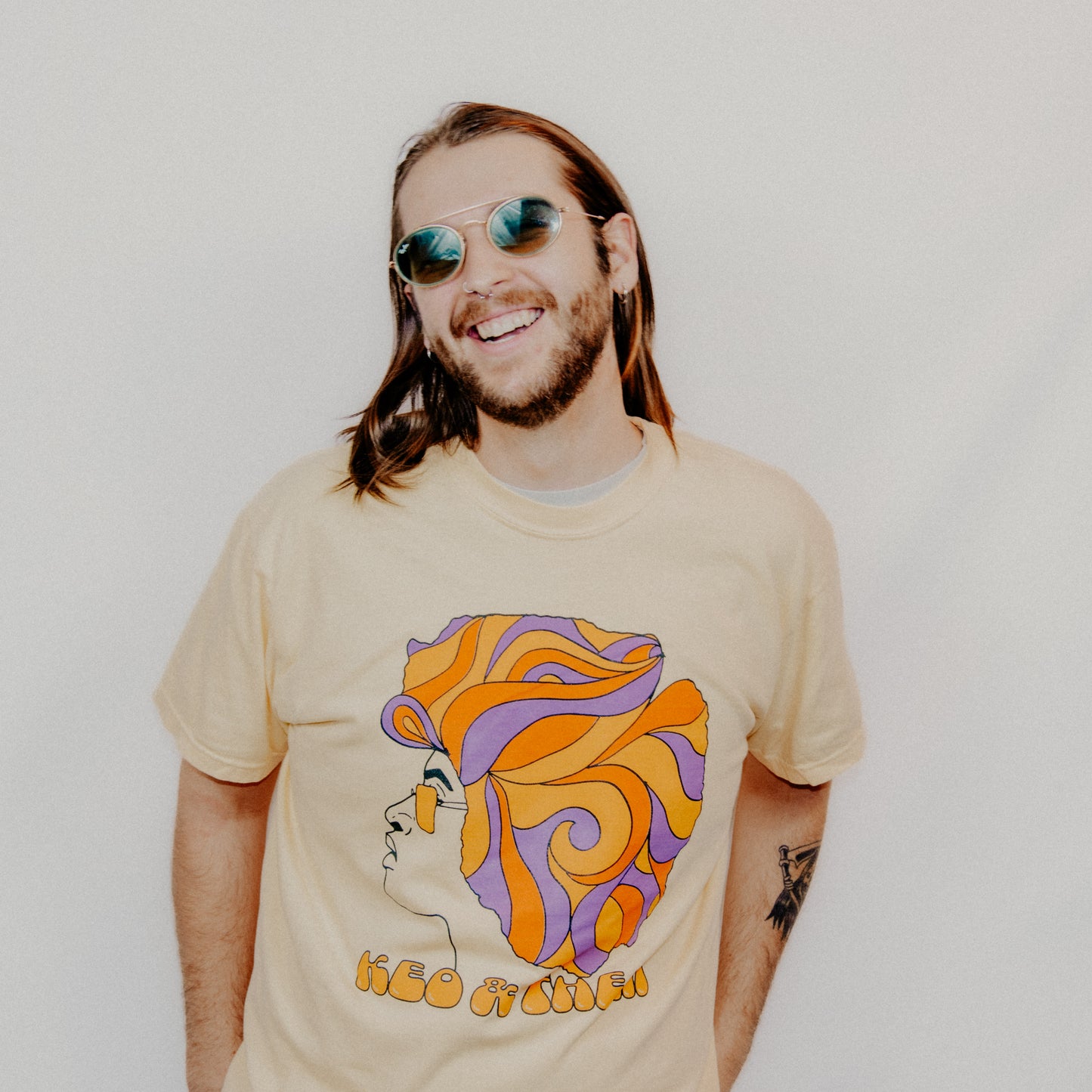 Keo & Them Psychedelic Short Sleeve T-Shirt