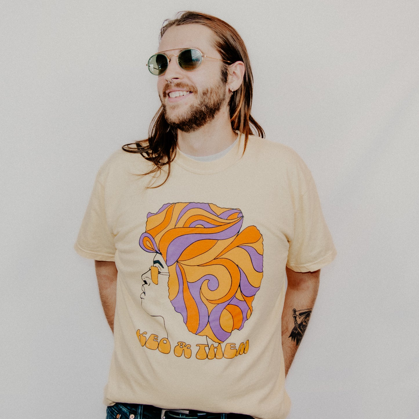 Keo & Them Psychedelic Short Sleeve T-Shirt