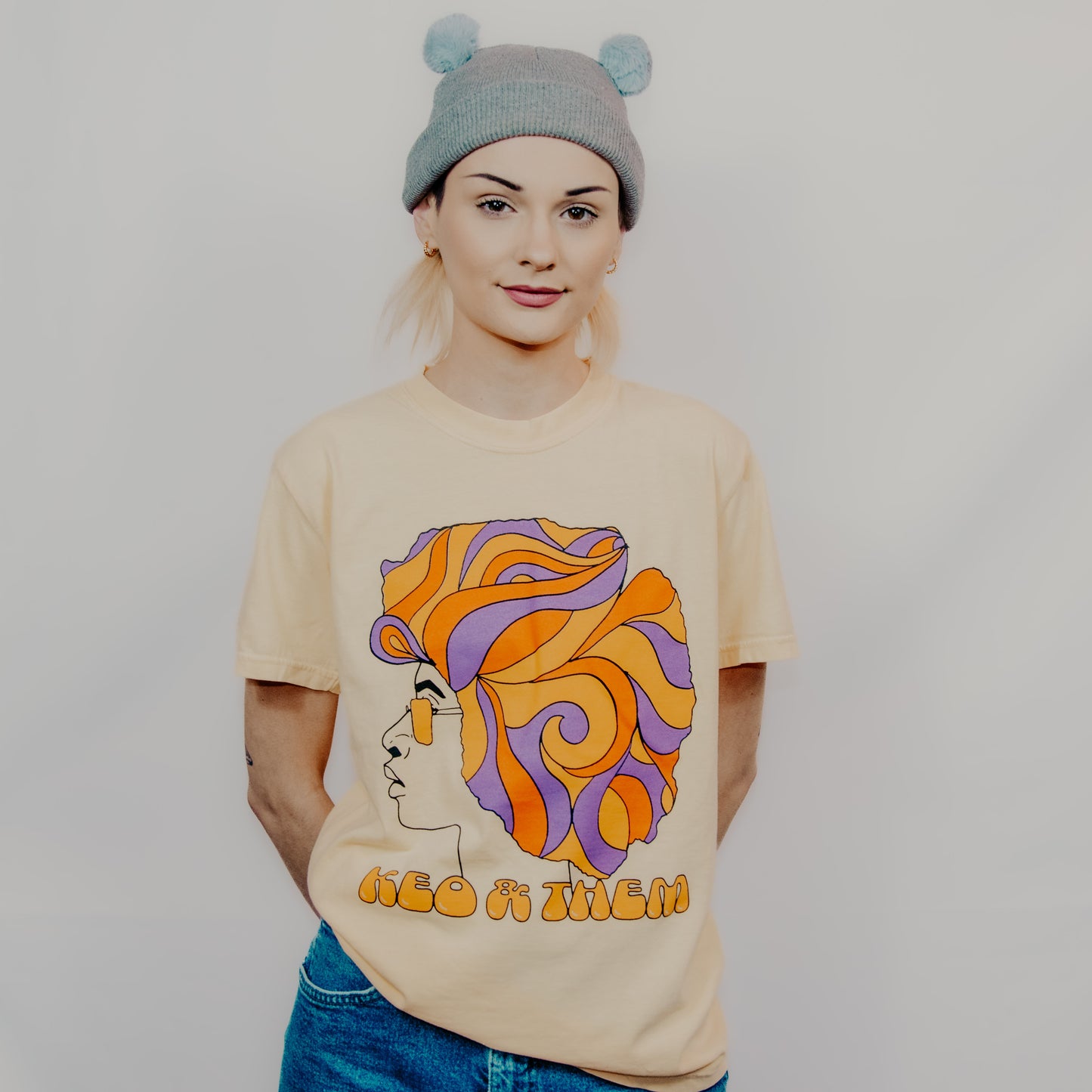 Keo & Them Psychedelic Short Sleeve T-Shirt