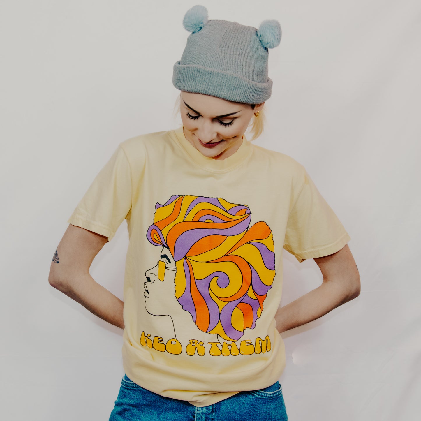 Keo & Them Psychedelic Short Sleeve T-Shirt